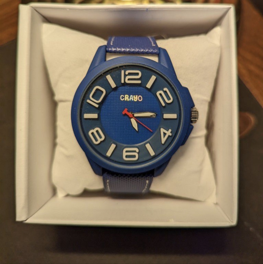 CRAYO UNISEX WATCH new batteries 11-07-22